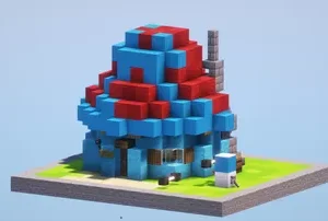 Hefty Smurf House