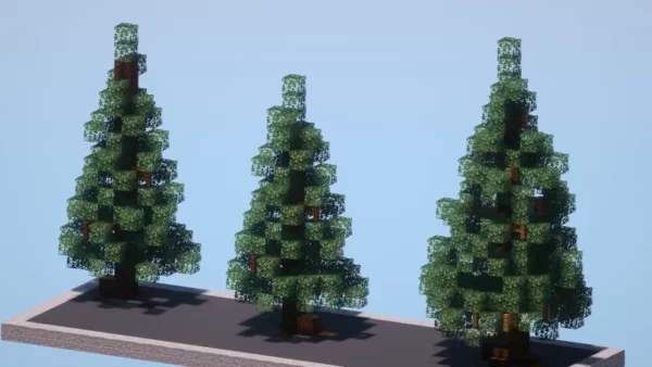 Custom Spruce Trees Pack