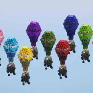 Hot air baloon pack