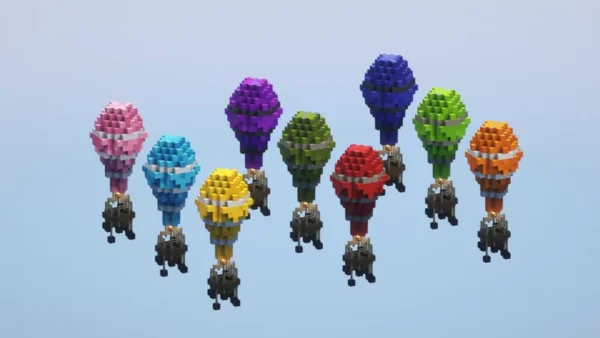Hot air baloon pack